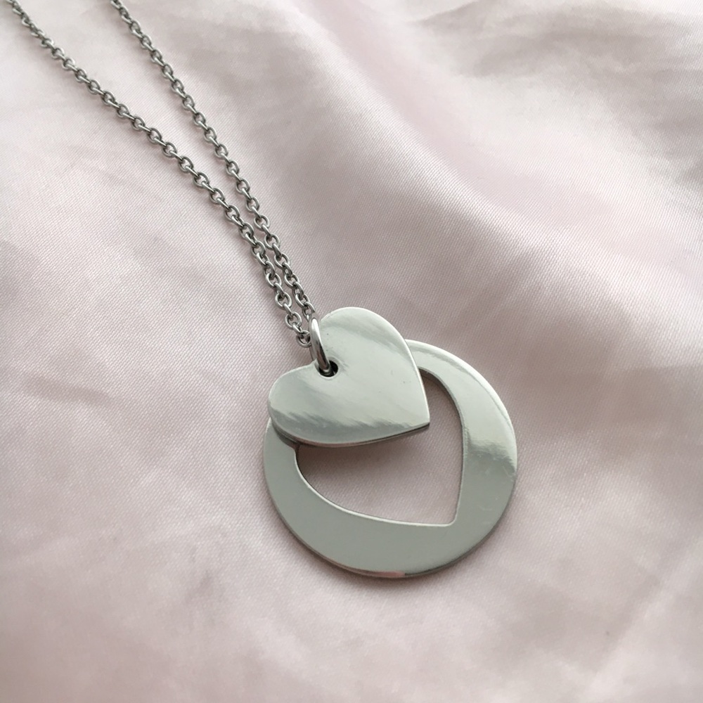 Cutout Heart Necklace